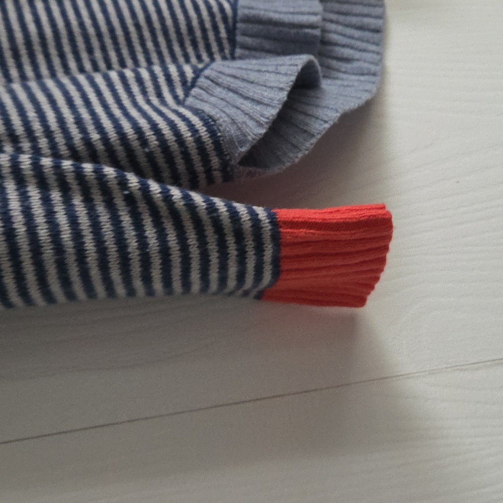 Zaket And Plover Merino Striped Sweater M - Picture 3 of 8